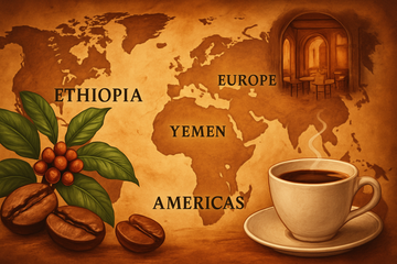 Unveiling Coffee's Origins: An Epic Journey from Ethiopia to Global Dominance