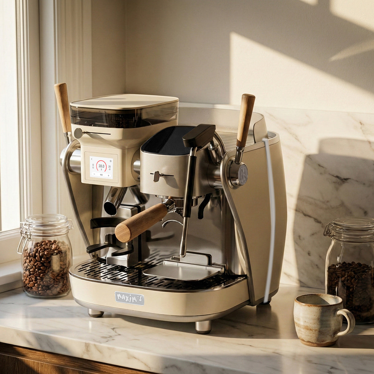 Maxim's La Seine X - Variable Pressure Coffee Machine EU – MAXIM'S